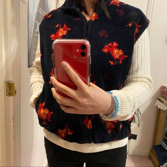 Cat Fleece Vest - Picture 2 of 4